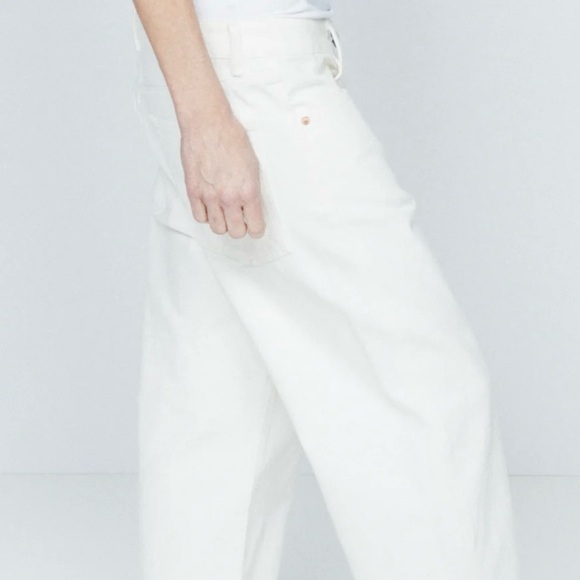 Raey White Dad Jeans NWT - Picture 2 of 5